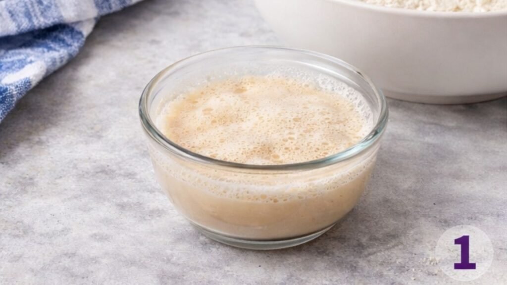activating yeast for homemade king cake recipe dough